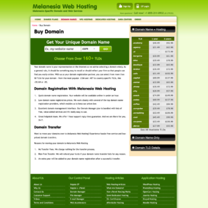 Melanesia Web Hosting